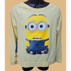 Despicable Me Minion Long Sleeve Raglan T-Shirt Large